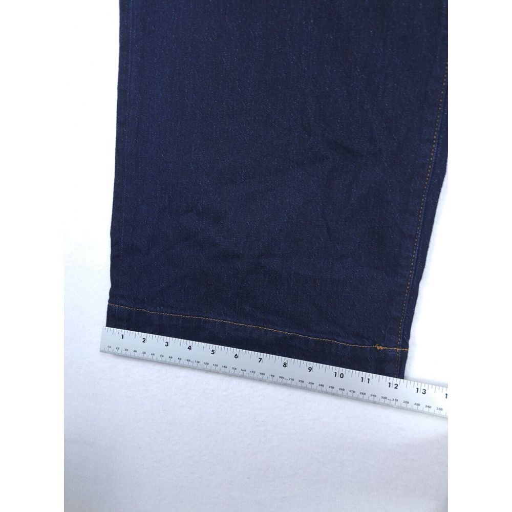Ann Taylor Loft Jeans Woman's 34 ACT‎ 40 Dark Indigo Blue The Wide Leg High Rise - Picture 9 of 13